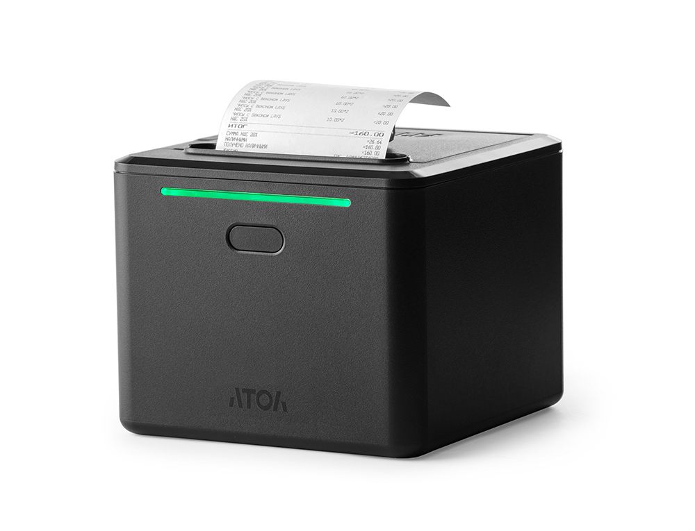 ККТ АТОЛ 22 v2 Ф. Черный. c ФН  36 мес. USB. RS-232. Ethernet. 5.0